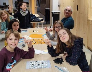 Participants à l'atelier Jeux de Go