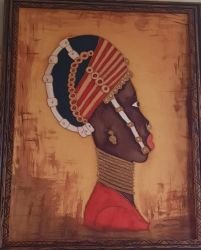 Peinture sur soie réalisée par l'atelier La Cordée